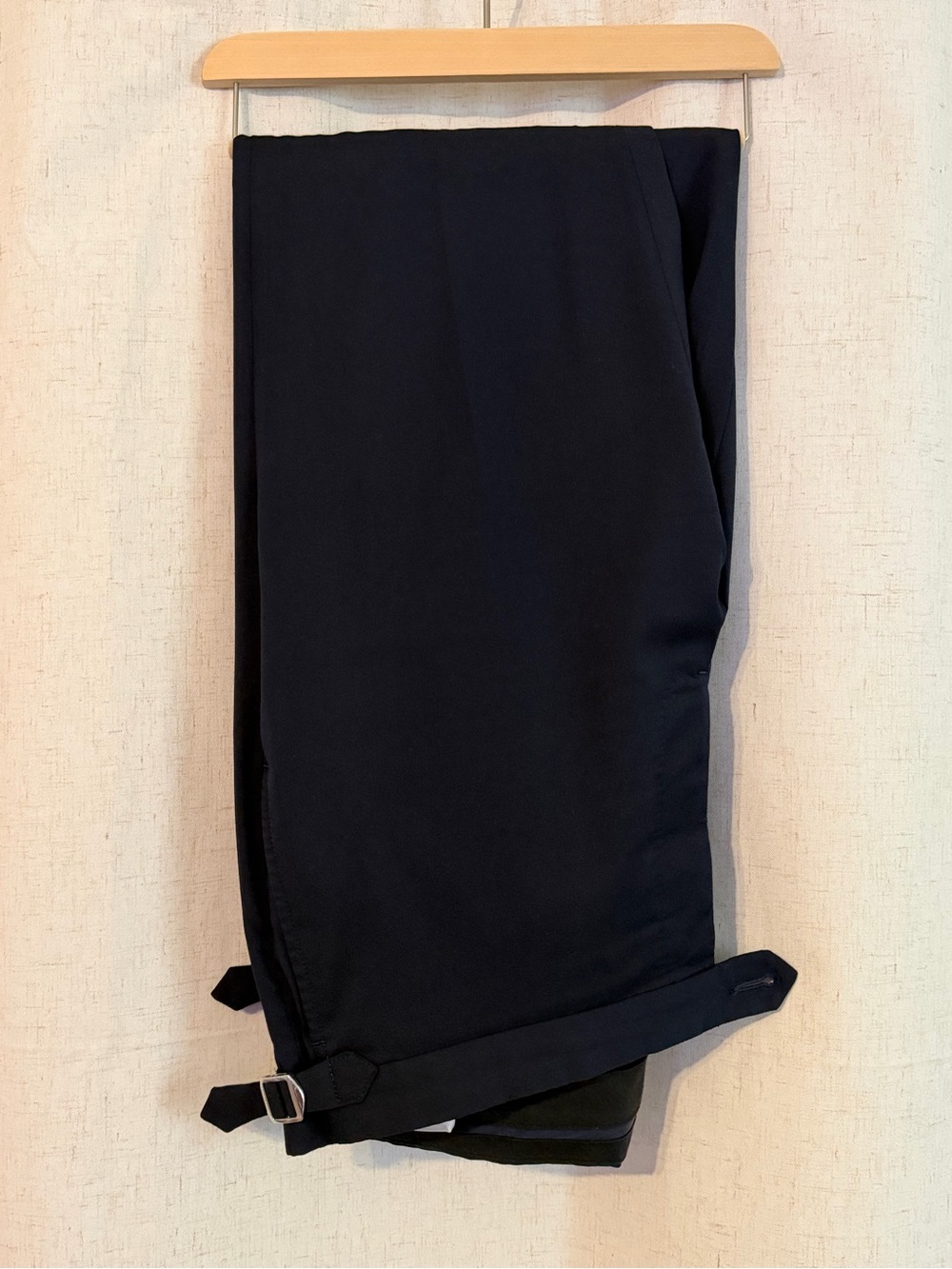 VBC Navy Performance Wool Dress Pant — Proper Cloth